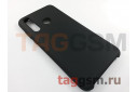 Задняя накладка для Huawei Nova 4 (силикон, матовая, черная) Faison
