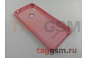 Задняя накладка для Huawei Y6 (2019) (силикон, матовая, розовая) Faison