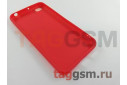 Задняя накладка для Xiaomi Redmi Go (силикон, матовая, красная (Soft Matte)) NEYPO
