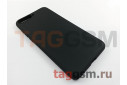 Задняя накладка для Huawei Honor 7A Play (силикон, матовая, черная (Soft Matte)) Faison