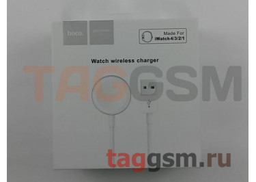 Беспроводное зарядное устройство для Apple Watch 1000mA (белый) HOCO, (CW16)