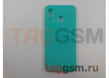 Задняя накладка для Samsung A30 / A305 Galaxy A30 (2019) (силикон, матовая, бирюзовая (Soft Matte)) NEYPO