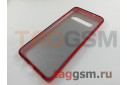 Задняя накладка для Samsung G973FD Galaxy S10 (силикон, красная (BRILLIANT)) NEYPO