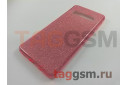 Задняя накладка для Samsung G973FD Galaxy S10 (силикон, розовая (BRILLIANT)) NEYPO
