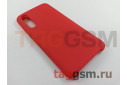 Задняя накладка для Xiaomi Mi9 (силикон, матовая, красная) Faison