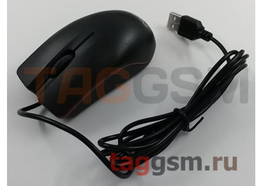 Мышь проводная Perfeo оптическая, LINE 3 кн, 1000 DPI, USB, черная