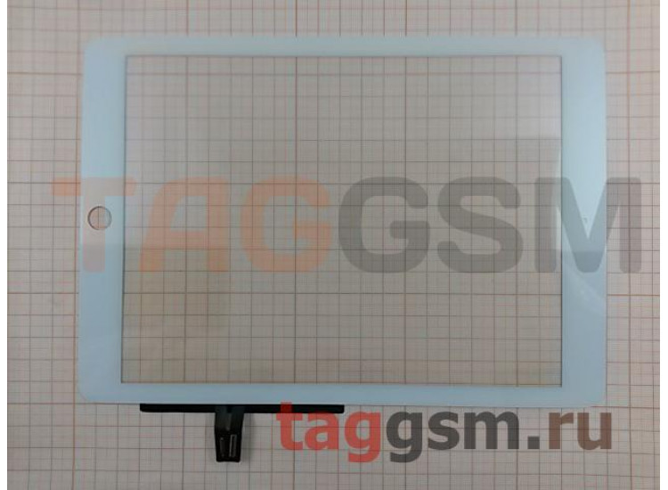 Тачскрин для iPad 2018 (A1893 / A1954) (белый)