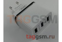 Сетевое зарядное устройство 3 выхода USB 3400mA (A833) ASPOR