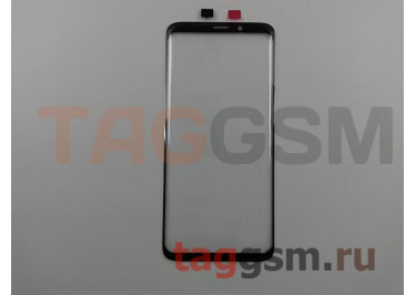 Стекло для Samsung G965 Galaxy S9 Plus (черный), ААА