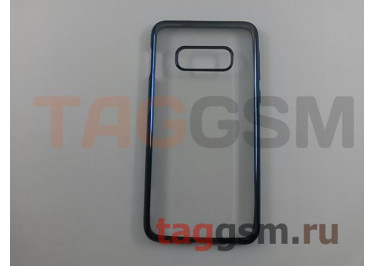 Задняя накладка для Samsung G970FD Galaxy S10e (силикон, синяя (Kingdom Series)) Usams