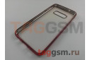Задняя накладка для Samsung G970FD Galaxy S10e (силикон, красная (Kingdom Series)) Usams