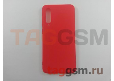 Задняя накладка для Xiaomi Mi9SE (силикон, матовая, красная (Mate)) BoraSCO