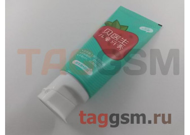 Зубная паста Xiaomi Dr. Bay 0+ probiotics anti-mite children's toothpaste (strawberry yogurt) 60g