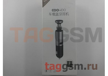 Bluetooth гарнитура с автомобильным зарядным устройством Xiaomi COOWOO car Bluetooth headset (BC200) (black)