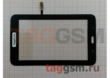 Тачскрин для Samsung SM-T110 Galaxy Tab 3 Lite (7'') (черный) (без отверстия под динамик), ориг