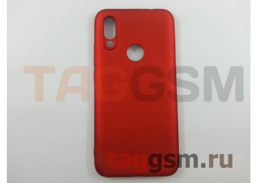 Задняя накладка для Xiaomi Redmi 7 (силикон, красная (NEON)) NEYPO