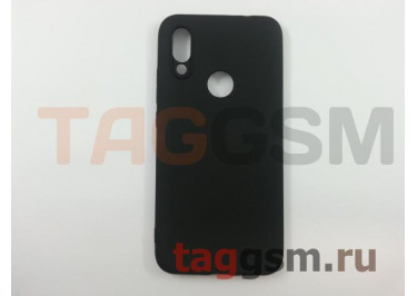 Задняя накладка для Xiaomi Redmi 7 (силикон, черная (NEON)) NEYPO