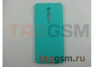 Задняя накладка для Xiaomi Redmi K20 (силикон, матовая, бирюзовая (Soft Matte)) NEYPO