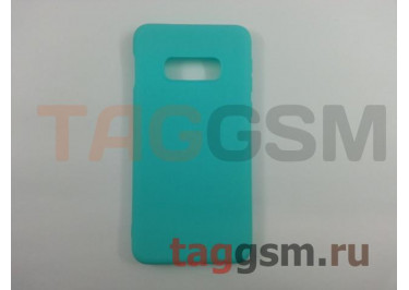 Задняя накладка для Samsung G970FD Galaxy S10 Lite (силикон, матовая, бирюзовая) FINITY