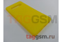 Задняя накладка для Samsung G975FD Galaxy S10 Plus (силикон, матовая, желтая) FINITY