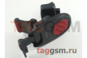 Автомобильный держатель (на вентиляционную панель, на шарнире, на магните) (чёрный с красной вставкой) Perfeo, PH-533