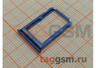 Держатель сим для Xiaomi Mi 9 / Mi 9 SE (синий)