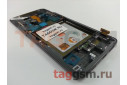 Дисплей для Samsung  SM-A805 Galaxy A80 (2019) + тачскрин + рамка (черный), ОРИГ100%