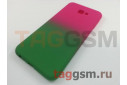 Задняя накладка для Samsung J4 Plus / J415 Galaxy J4 Plus (2018) (силикон, матовая, красно-зеленая (Gradient)) Faison
