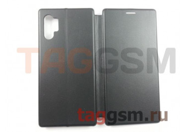 Сумка футляр-книга для Samsung N976F Galaxy Note 10 Plus (экокожа, с силиконовым креплением, на магните, черная) NEYPO