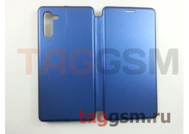 Сумка футляр-книга для Samsung N970F Galaxy Note 10 (экокожа, с силиконовым креплением, на магните, синяя) NEYPO