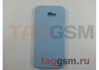 Задняя накладка для Samsung J4 Plus / J415 Galaxy J4 Plus (2018) (силикон, матовая, голубая) Faison