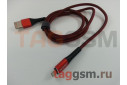 Кабель USB - micro USB (A166) ASPOR (1м) (красный)