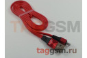 Кабель USB - micro USB (A158) ASPOR (1,2м) (красный)