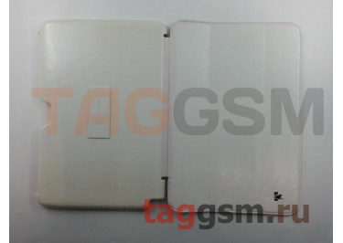 Сумка футляр-книга Koweida для Samsung N8000 Galaxy Note 10.1 глянцевая (белая)