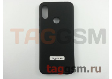 Задняя накладка для Xiaomi Redmi Note 7 / Note 7 Pro / Note 7S (силикон, черная), ориг