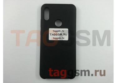 Задняя накладка для Huawei Y6 (2019) (силикон, черная), ориг
