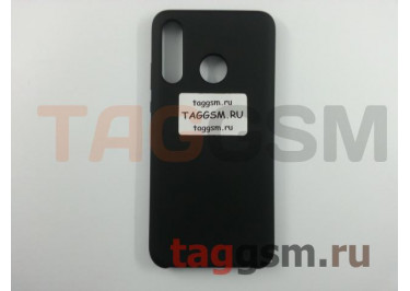 Задняя накладка для Huawei P30 Lite (силикон, черная), ориг
