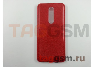 Задняя накладка для Xiaomi Mi 9T (силикон, красная (BRILLIANT)) NEYPO