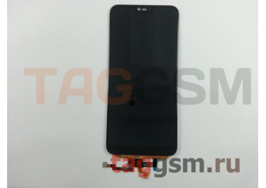 Дисплей для Huawei Honor 10 / 10 Premium + тачскрин + сканер отпечатка пальца (черный), ориг