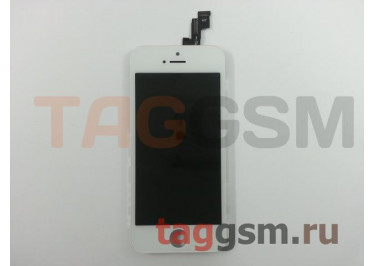 Дисплей для iPhone 5S + тачскрин белый, TG (HC)