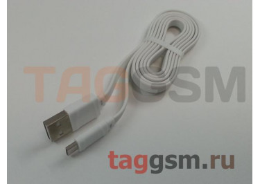 Кабель USB - micro USB (в коробке) белый 1м, HOCO (Bamboo X5)