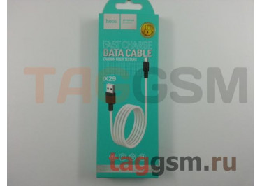 Кабель USB - micro USB (в коробке) белый 1м, HOCO (X29)