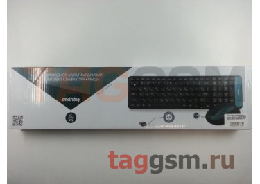 Комплект беспроводной (клавиатура + мышь) Smartbuy 222358AG Black / Green (SBC-222358AG-K)