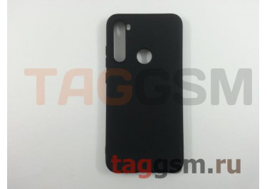 Задняя накладка для Xiaomi Redmi Note 8 (силикон, матовая, черная (Soft Matte)) NEYPO