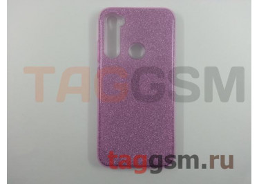 Задняя накладка для Xiaomi Redmi Note 8 (силикон, фиолетовая (BRILLIANT)) NEYPO
