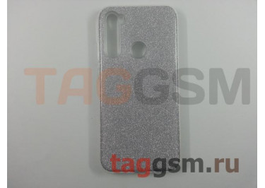 Задняя накладка для Xiaomi Redmi Note 8 (силикон, серебро (BRILLIANT)) NEYPO