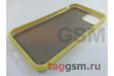 Задняя накладка для iPhone 11 Pro Max (матовая, желтая (Multi))