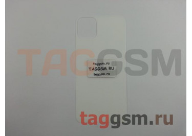 Пленка / стекло для iPhone 11 Pro Max (на заднюю крышку) (белый, глянец), техпак