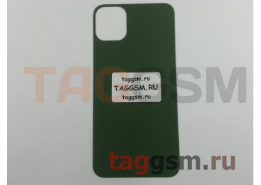 Пленка / стекло для iPhone 11 (на заднюю крышку) (темно-зеленый, матовый с глянецевой окантовкой), техпак