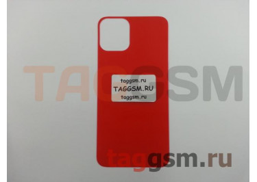 Пленка / стекло для iPhone 11 Pro (на заднюю крышку) (красный, глянец), техпак